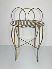 Vintage Metal Boudoir Stool