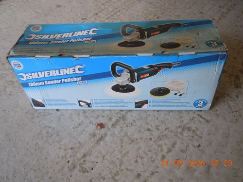 Silverline 180mm sander - silverline,