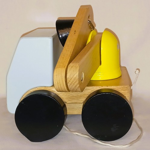 Ikea wooden blue - ikea, blue/yellow
