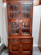 Old Charm Cabinet With 4 Glazed Doors To The Top 
