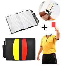 Metal Whistle With Sports Referee Card Set Red Yellow And Stainless Steel Coach