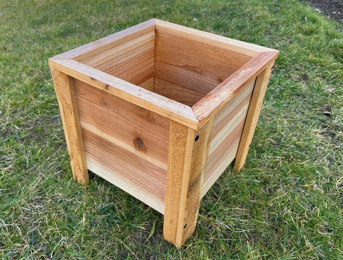 Cedar planter box - box, 14x14x14