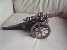 LARGE BRASS AND WOOD