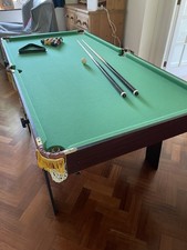 6FT Folding Pool Snooker Table