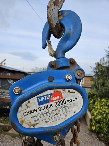 Lifting gear tonne chain - lifting,