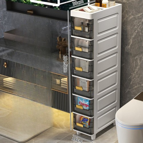 Slimline bathroom storage - slimline,