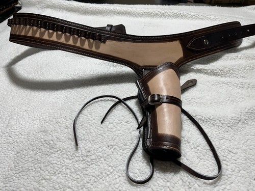 Western holster belt cowboy - holster,