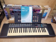 Yamaha PSR-110 Keyboard Portatone With Power Supply - Tested & Working