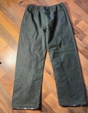 Vintage Waxed Cotton Trousers