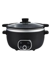 George Home digital slow cooker 6 litre 3 power settings New
