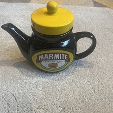 Official Marmite Teapot with Lid Ceramic Tea Pot