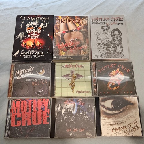 Motley crue bundle x - –, cds