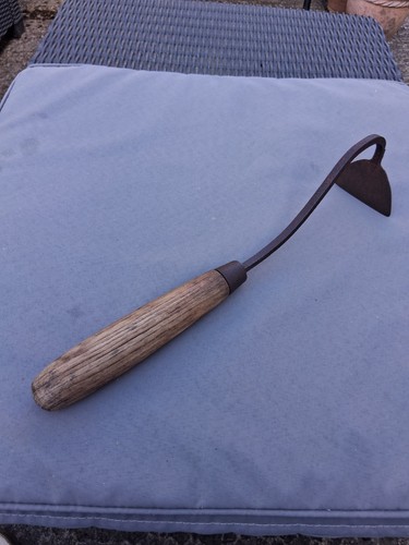 Vintage hand held swan necked - hand,