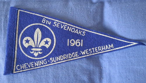 Vintage scouts pennant - scouts, 1961
