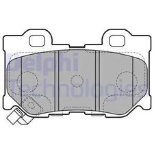 REAR BRAKE PAD SET DISC BRAKE