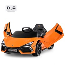 COSTWAY 12V Kids Ride on Car Licensed Lamborghini Revuelto Electric Vehicle