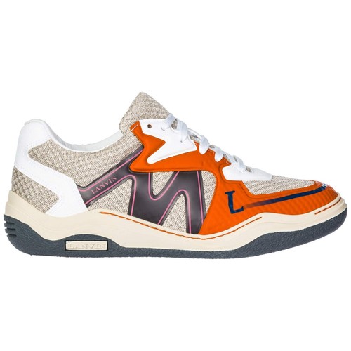 Lanvin beige orange mesh - beige,