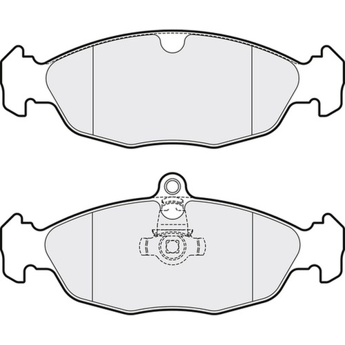 Brake pads set for jaguar - pads, xk8