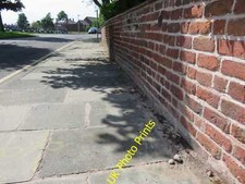 Photo 6x4 St George's Crescent, Handbridge and a bench mark Chester Looki c2014