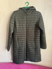 JOULES women SNUG LONG COAT - HERITAGE GREEN size 12