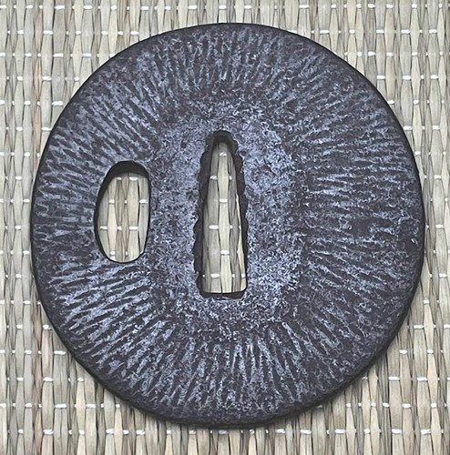 Japanese tsuba sword guard - japanese,
