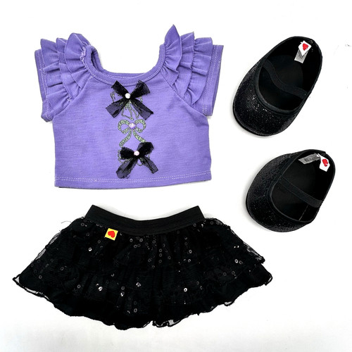 Build bear rare - bear, purple