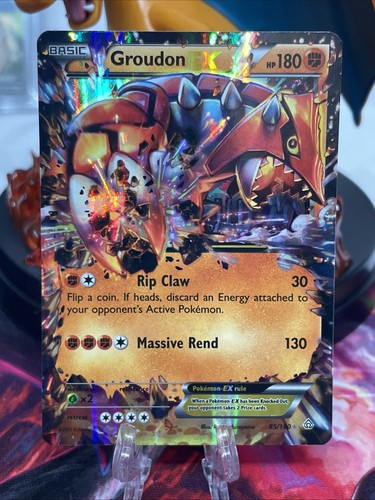 Pokémon groudon tcg primal - groudon, ex