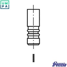 4x INTAKE VALVE R4368/S FOR HZ