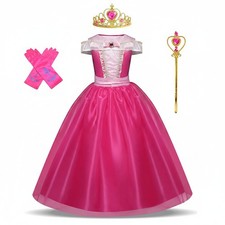 Kids Aurora Costume Girls Pink