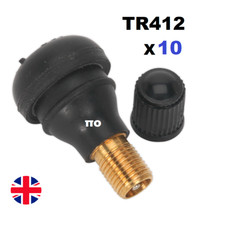 10x TR412 BRASS Tubeless Tyre