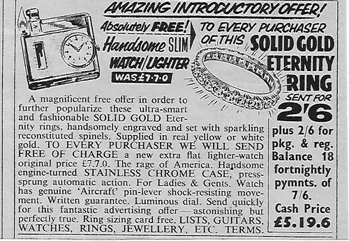 Magazine advert clip - magazine,