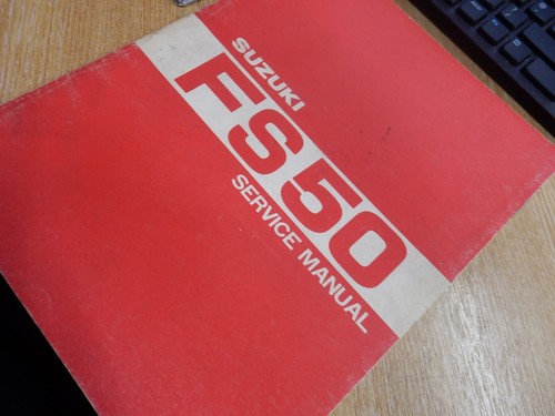 Suzuki fs50 service manual - service,