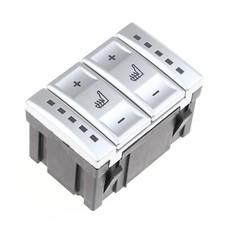 FOR FORD MONDEO MK4  SILVER DOUBLE FRONT HEATED SEAT SWITCH 6M2T19K314AC NEW  UK
