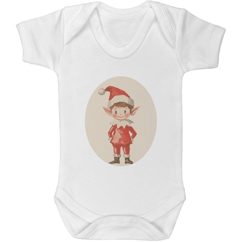 Watercolor christmas elf - 'watercolor,