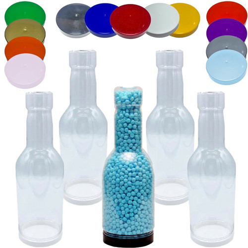 Plastic storage jars sweet - plastic,
