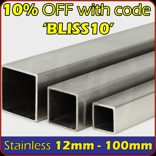 Stainless steel square tube - steel,