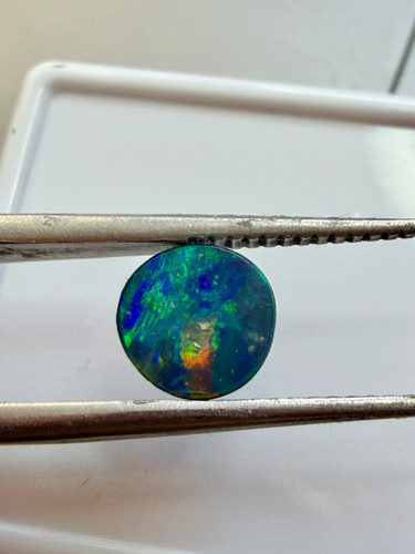 Opal doublet striking colours - opal,