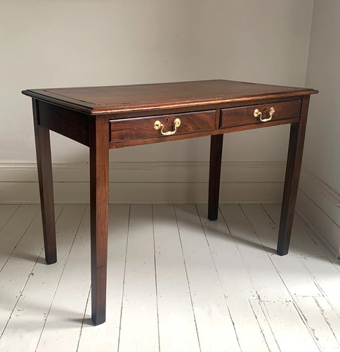 Antique georgian leather top - antique,