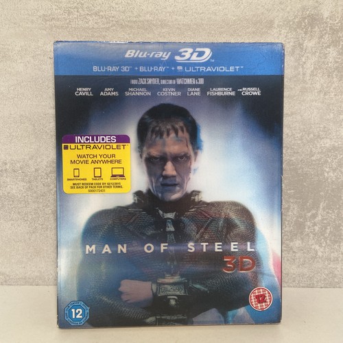 Man steel dvd blu - man, [3d]