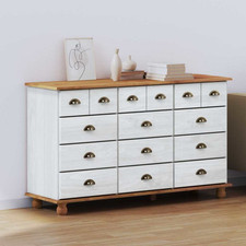 Chest of Drawers White Solid