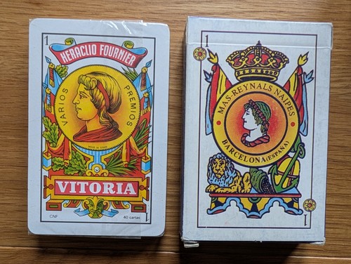 Spanish playing cards baraja - spanish,