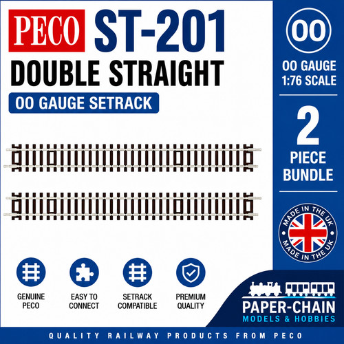 Peco 201 double straight - double,