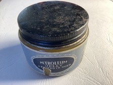 Vintage Petroleum Jelly Jar ' A  Friend in Need' Full