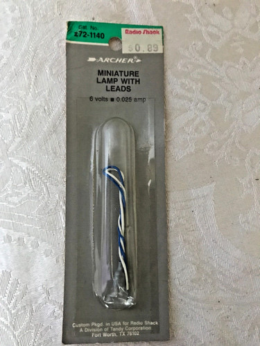 Archer miniature lamp leads - archer,