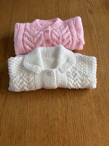 Hand knitted cardigans - x, in