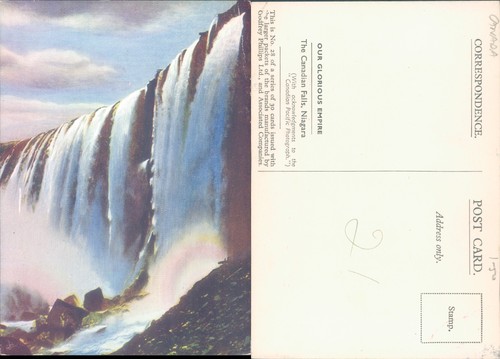 Canadian falls niagara godbey - falls,