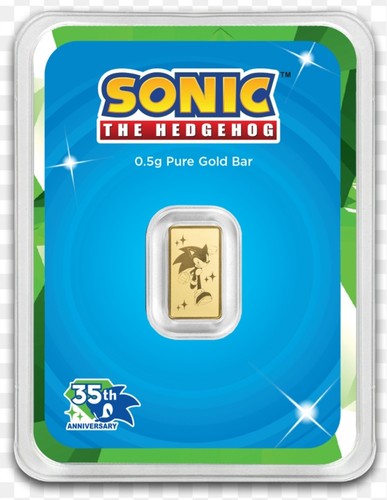 24ct gold sonic the - gold,