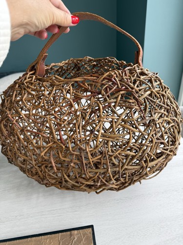 Handmade wicker bag - handmade,