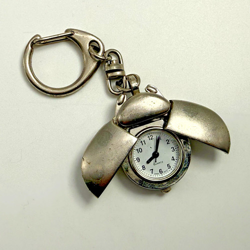 Vintage keychain watch quartz - vintage,