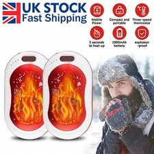 2Pcs10000mAh Rechargeable Hand